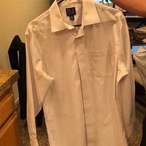 Jos A bank men’s button down white